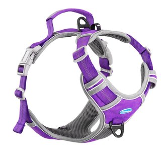 Arnés Antitirones per Cani ThinkPet XL Viola