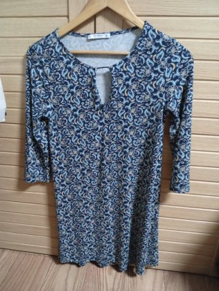 Vestido Pull&Bear Estampado Talla S