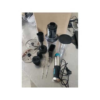 CON TARA - Batidora de Mano Cecotec TitanBlack 1200 TotalMix