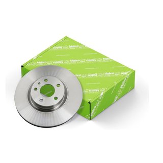 Discos de Freno Traseros Valeo 186597 Macizos x2