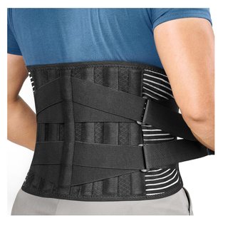 Faja Lumbar FREETOO 6 Varillas Doble Ajuste XL