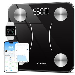 Báscula de Grasa Corporal INSMART Bluetooth 180kg