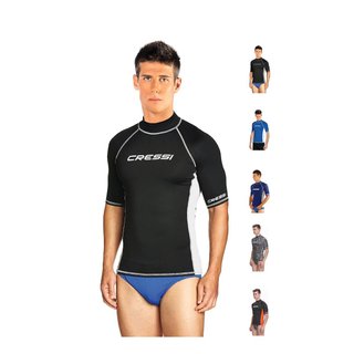 Camiseta Rash Guard Cressi Hombre Manga Corta UV talla XXL