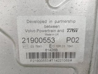 Centralita motor renault 21900553po2 serie t 96124