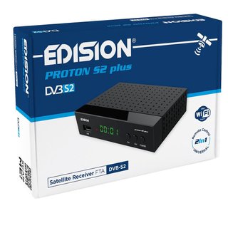 Receptor DVB-S2 EDISION Proton S2 Plus Full HD