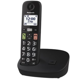 Telefono cordless Panasonic KX-TGU110EXB Nero