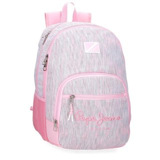 Mochila Escolar Pepe Jeans Miri Rosa 44cm