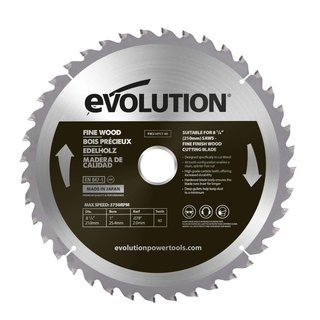 Disco de Sierra Evolution 210mm 40 Dientes Madera