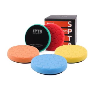 Esponjas de Pulir Coche 150mm Kit de 5 Hex Logic