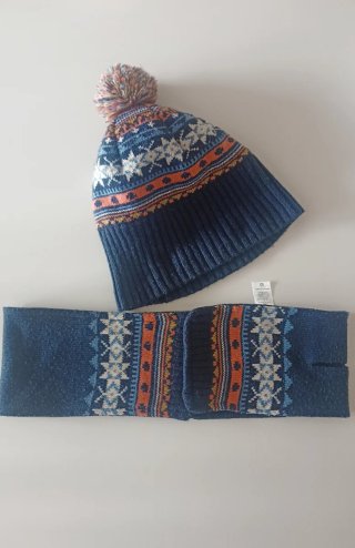 Conjunto Gorro y Bufanda Talla 52