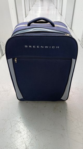 Maleta de viaje blanda Greenwich azul