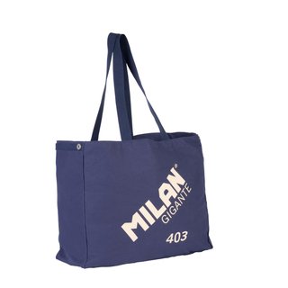 Bolso Tote Grande MILAN Gigante Azul Marino