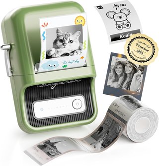 NIIMBOT B21 PRO Etichettatrice 300DPI Bluetooth Verde