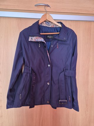 Chubasquero Azul Fenix. Talla L