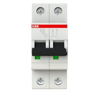 Magnetotérmico ABB S202 B32 2 Polos 32A 6 kA