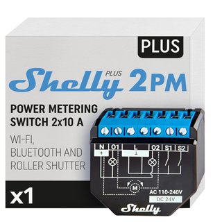 Interruptor Inteligente Shelly Plus 2PM Persianas
