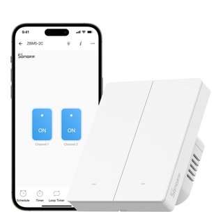 Interruptor Inteligente Zigbee SONOFF ZBM5-2C-80W