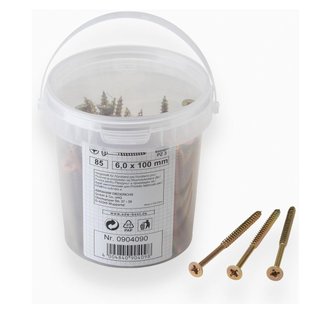 Tornillos Universales Meister 6x100mm 85 Uds