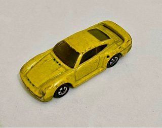 Coche de juguete Porsche antiguo
