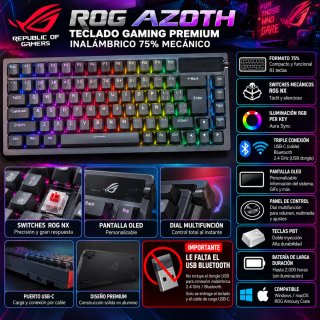 Teclado Mecánico ASUS ROG Azoth