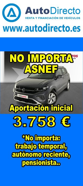 VOLKSWAGEN T-CROSS 1.0 TSI 95CV LIFE