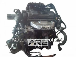 Motor completo Peugeot 206 1.6 · Código NFZ