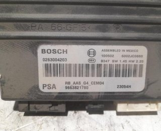 Módulo electronico citroen 9663821780 c5 103512
