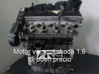 Motor completo Volkswagen Seat Skoda 1.6 TDI 105