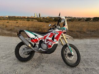Kove 450 Rally abril 2026 con Kit de Potencia