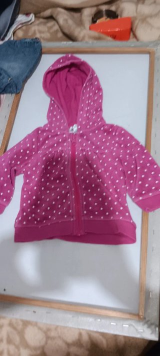 Chaqueta con capucha para niña