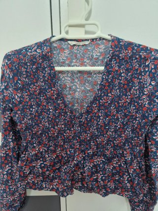 Blusa Estampada Mango Teen Talla XS