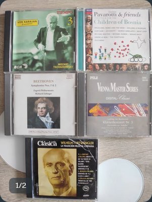 Lote de 5 CDs de Música Clásica