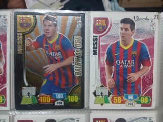 2 Cromos Messi Adrenalyn XL