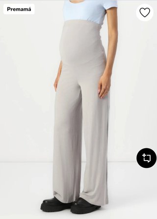 Pantalones Premamá Gris