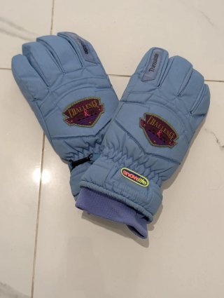 Guanti sci/neve unisex blu avio L Thinsulate snow