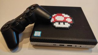 Mini PC HP EliteDesk G3 con Batocera