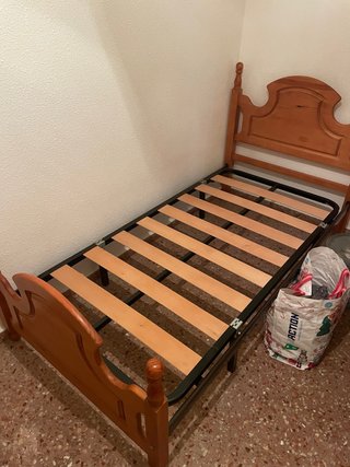 Conjunto 2 Somieres con Cabecero y Piecero de 90cm