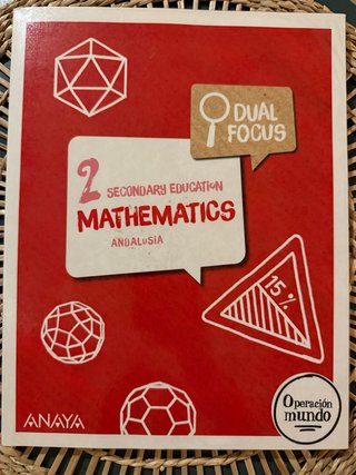 Libro matemáticas en inglés