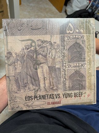 Vinilo 7” Los Planetas vs. Yung Beef