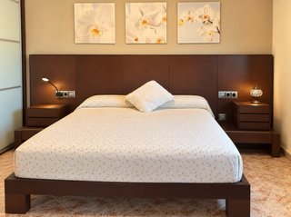 Dormitorio de Matrimonio Completo Wengué