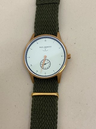 Reloj Paul Hewitt con correa trenzada