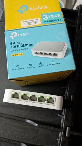 Switch TP-Link TL-SF1005D 5 porte
