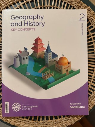 Libro geografía e historia inglés