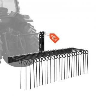 Tow Behind Landscape Rake, 3 Point Hitch Lawn para