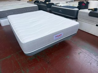 Colchón Flex 135x190 y Base Retapizada