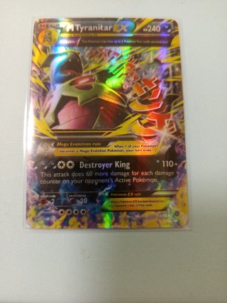 Carta Pokémon M Tyranitar EX