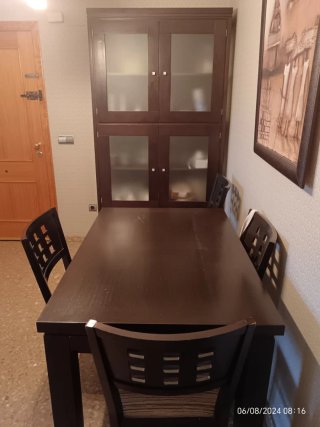 Muebles de Comedor Color Wengué