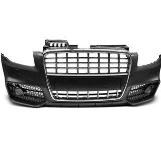 Paragolpes delantero Audi A4 B7 look S4 con parril