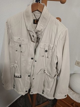 Parka de mujer beige