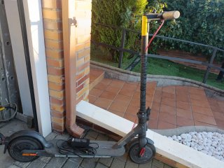 Patinete eléctrico para piezas